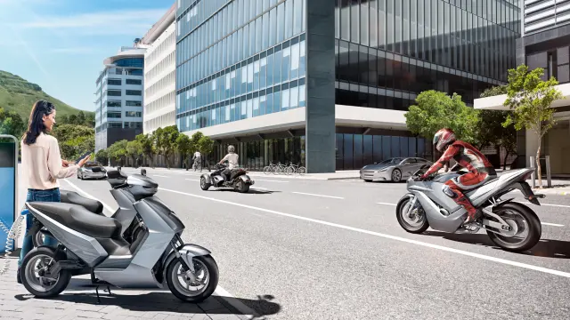 Electric powertrain solution for two-wheeler