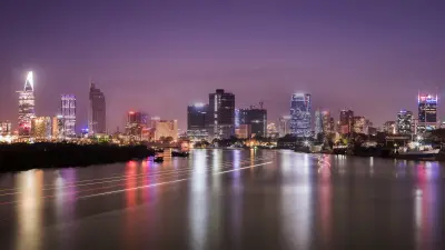 Skyline at night
